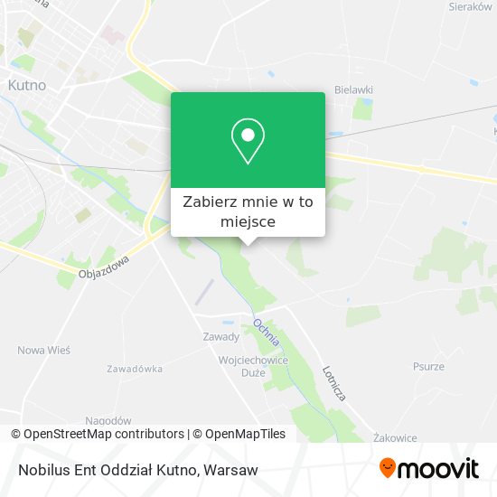 Mapa Nobilus Ent Oddział Kutno