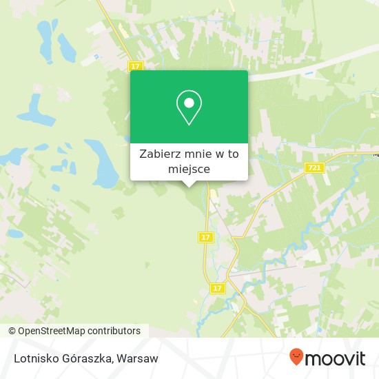 Mapa Lotnisko Góraszka