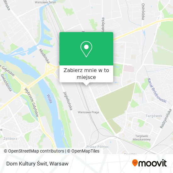 Mapa Dom Kultury Świt