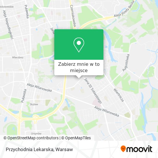 Mapa Przychodnia Lekarska