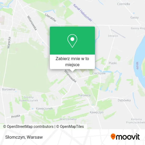 Mapa Słomczyn
