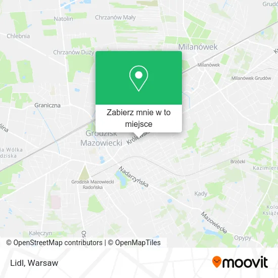 Mapa Lidl