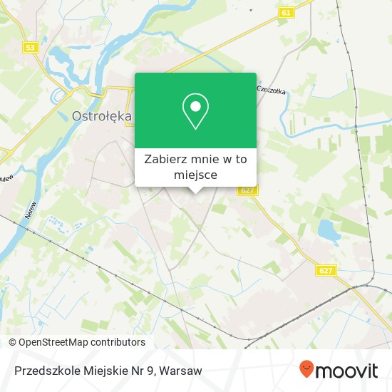 Mapa Przedszkole Miejskie Nr 9