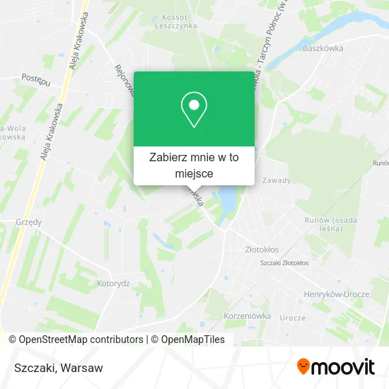 Mapa Szczaki