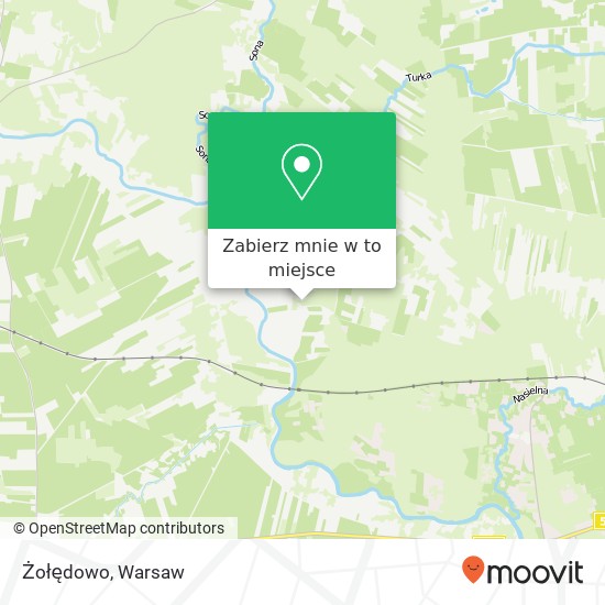 Mapa Żołędowo