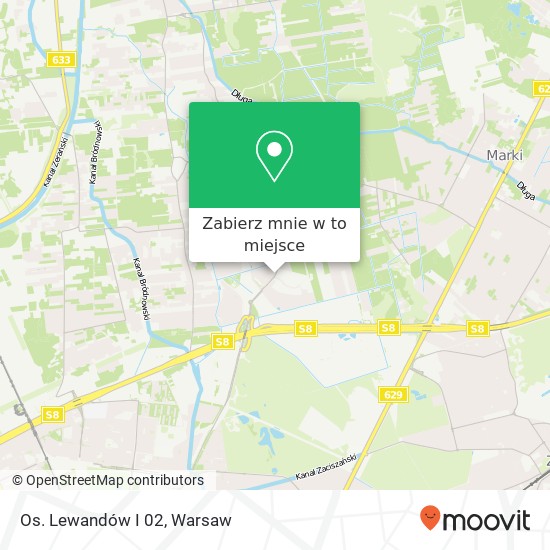 Mapa Os. Lewandów I 02