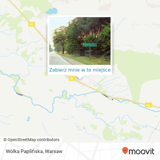 Mapa Wólka Paplińska