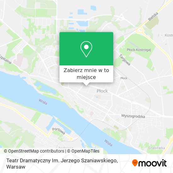 Mapa Teatr Dramatyczny Im. Jerzego Szaniawskiego