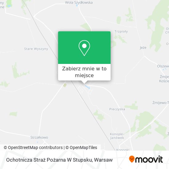 Mapa Ochotnicza Straż Pożarna W Stupsku