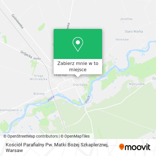 Mapa Kościół Parafialny Pw. Matki Bożej Szkaplerznej