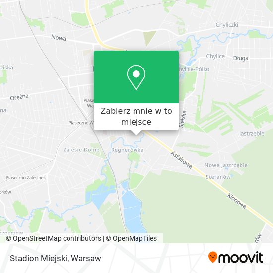 Mapa Stadion Miejski