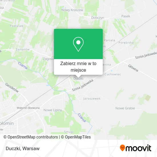Mapa Duczki