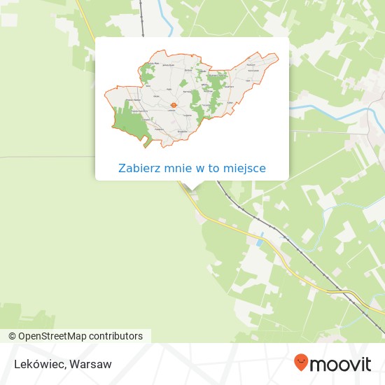 Mapa Lekówiec