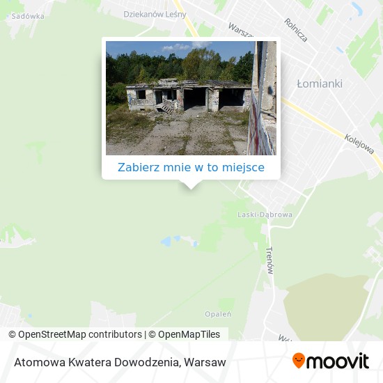 Mapa Atomowa Kwatera Dowodzenia