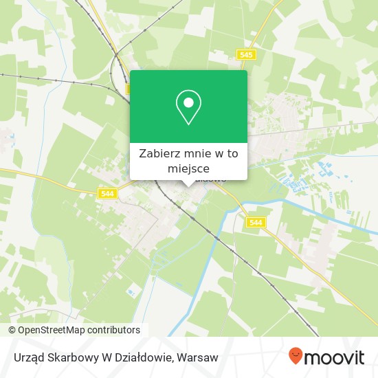 Mapa Urząd Skarbowy W Działdowie