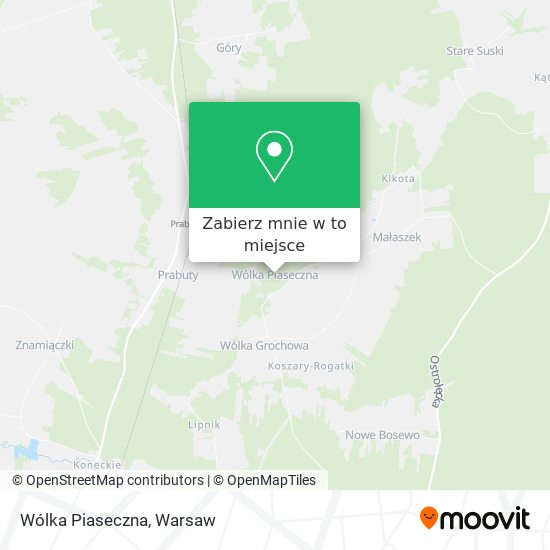 Mapa Wólka Piaseczna