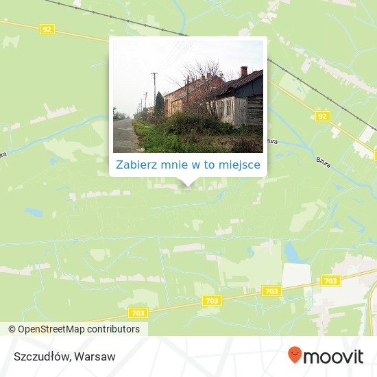 Mapa Szczudłów