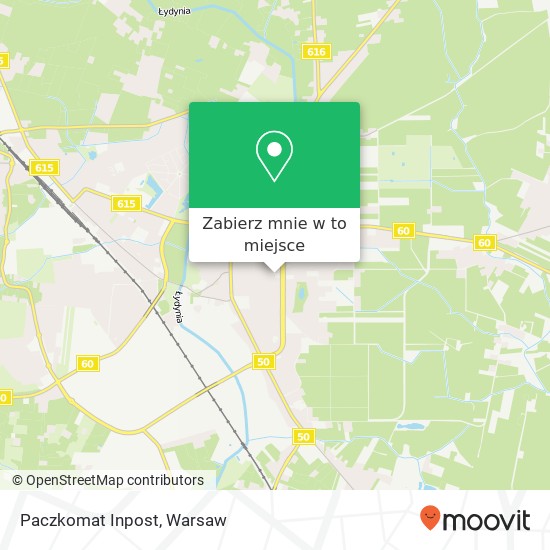 Mapa Paczkomat Inpost