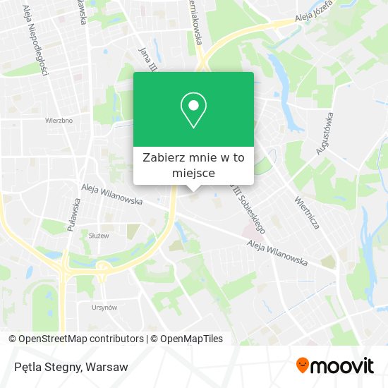 Mapa Pętla Stegny