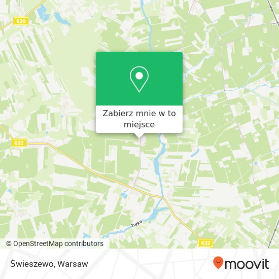 Mapa Świeszewo