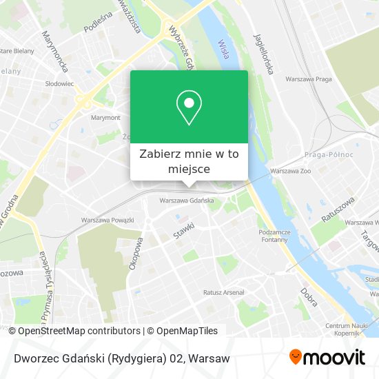 Mapa Dworzec Gdański (Rydygiera) 02