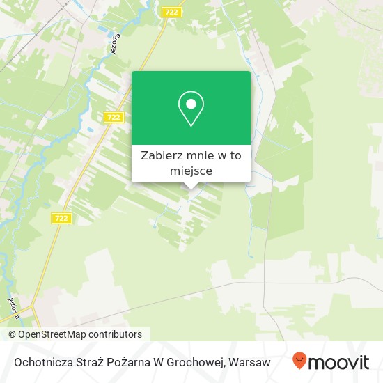 Mapa Ochotnicza Straż Pożarna W Grochowej