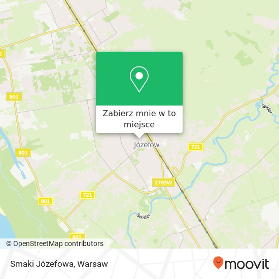 Mapa Smaki Józefowa