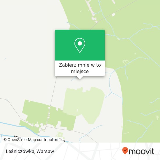 Mapa Leśniczówka