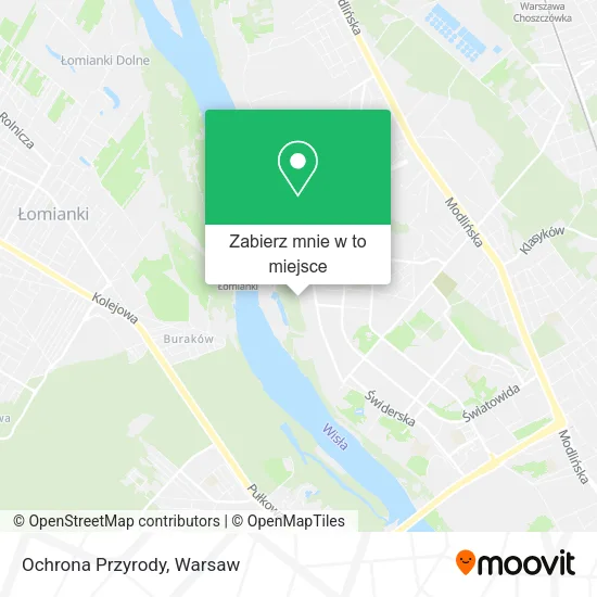 Mapa Ochrona Przyrody