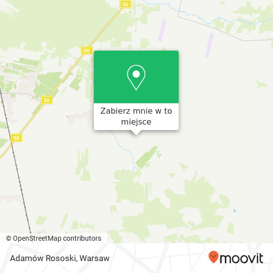 Mapa Adamów Rososki