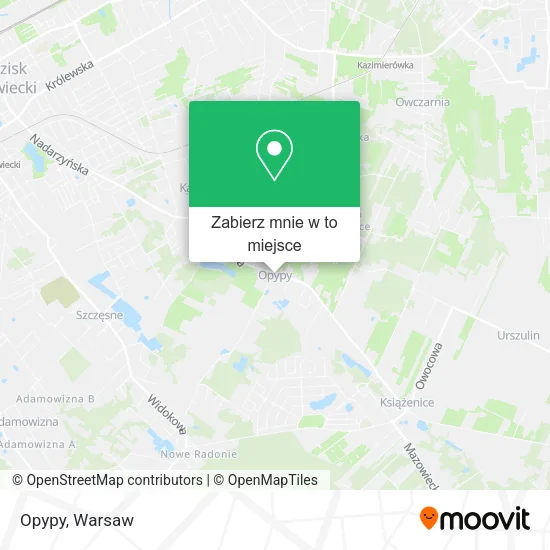 Mapa Opypy