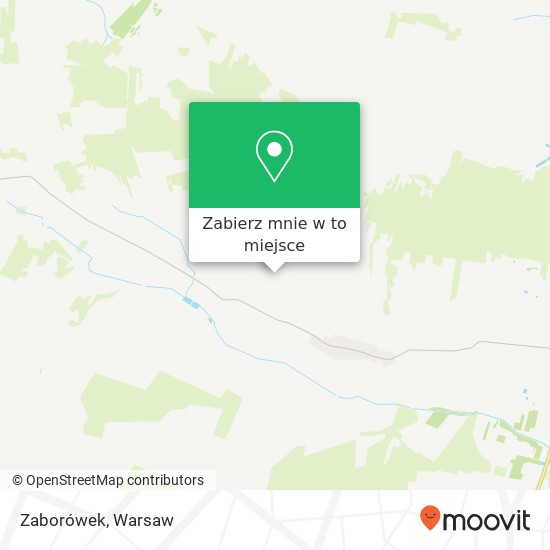 Mapa Zaborówek