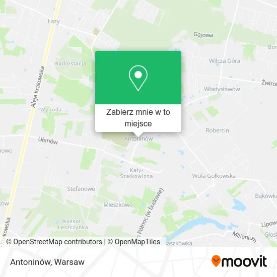 Mapa Antoninów