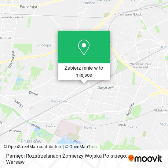 Mapa Pamięci Rozstrzelanach Żołnierzy Wojska Polskiego