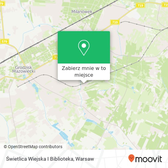 Mapa Świetlica Wiejska I Biblioteka