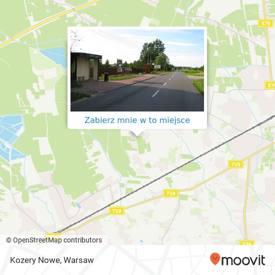 Mapa Kozery Nowe