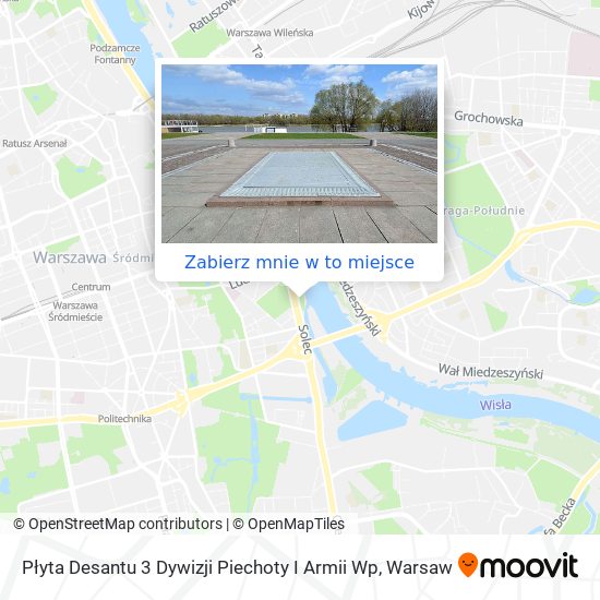 Mapa Płyta Desantu 3 Dywizji Piechoty I Armii Wp