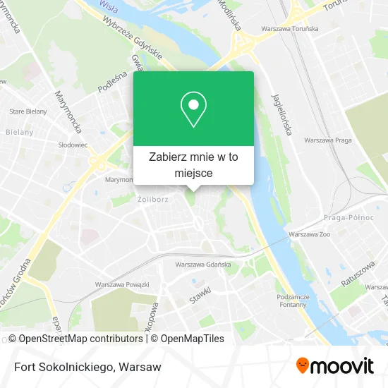 Mapa Fort Sokolnickiego