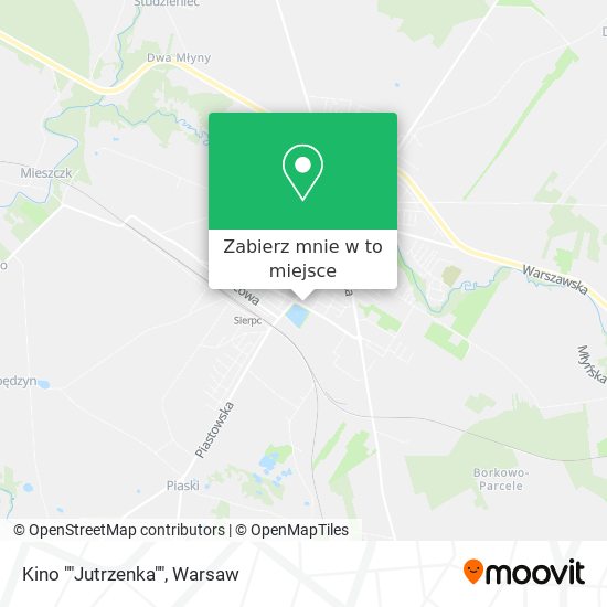 Mapa Kino ""Jutrzenka""