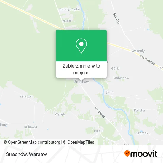 Mapa Strachów
