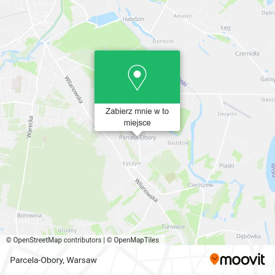 Mapa Parcela-Obory
