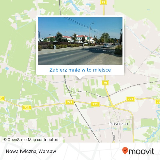 Mapa Nowa Iwiczna