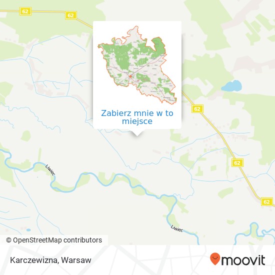 Mapa Karczewizna