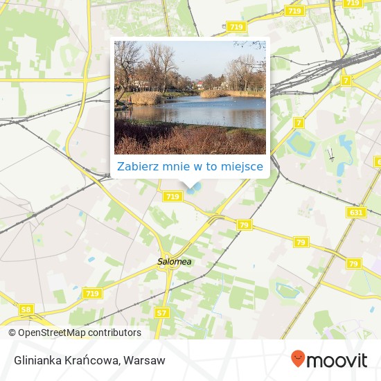 Mapa Glinianka Krańcowa