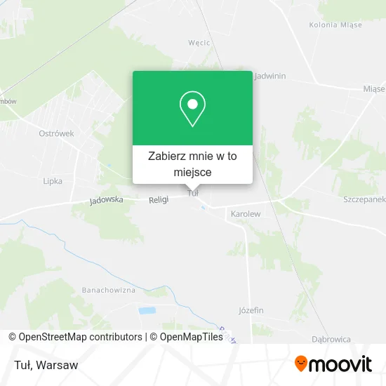 Mapa Tuł