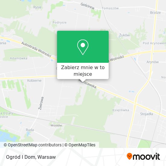 Mapa Ogród I Dom