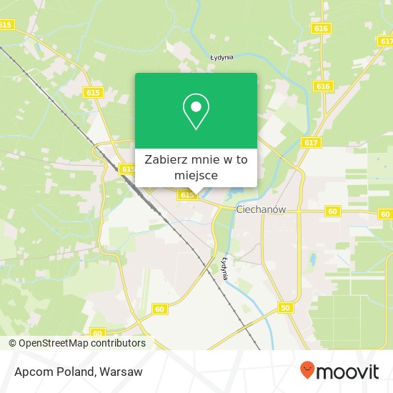 Mapa Apcom Poland