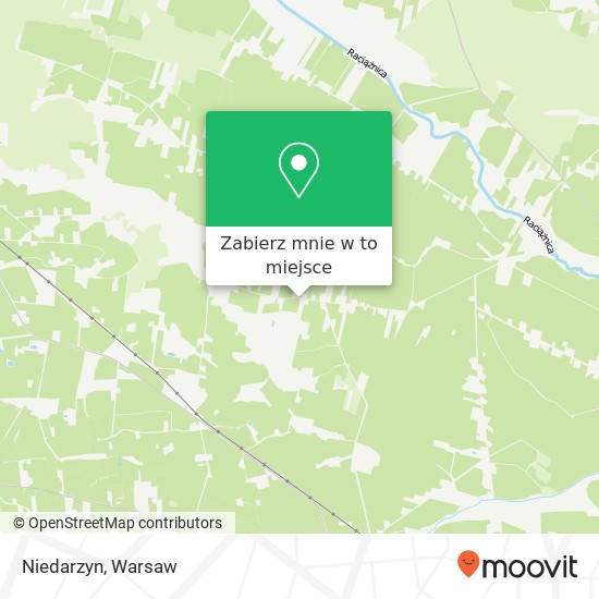 Mapa Niedarzyn