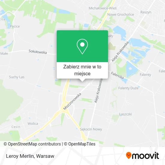 Mapa Leroy Merlin