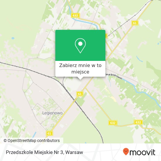 Mapa Przedszkole Miejskie Nr 3